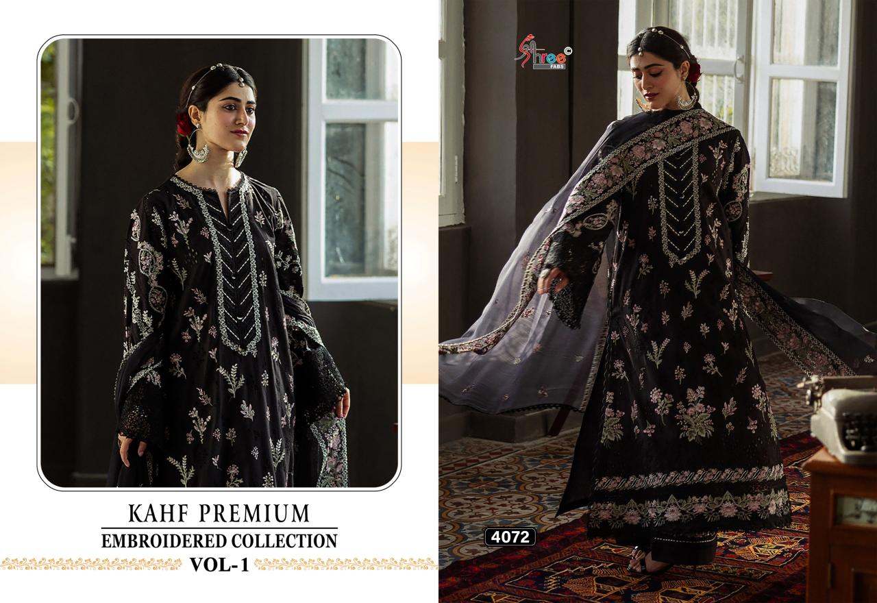 Shree Kahf Premium Embroidered Collection Vol 1 Wholesale Salwar Kameez Supplier in india