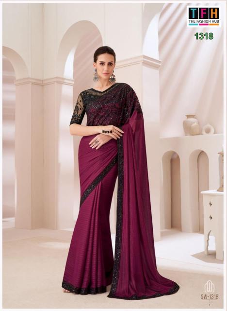 TFH sandalwood 13th edition Best saree wholesale dealers in Kolkata