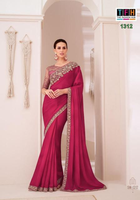TFH sandalwood 13th edition Best saree wholesale dealers in Kolkata