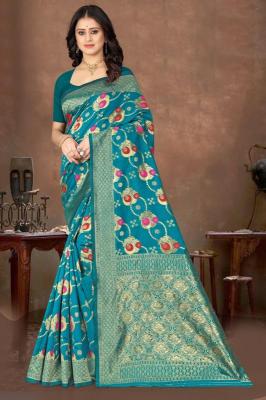 Triveni MN-03 banararsi silk Fancy saree wholesale in pune