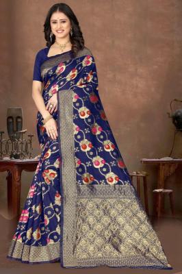 Triveni MN-03 banararsi silk Fancy saree wholesale in pune