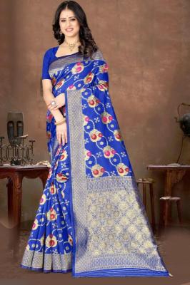 Triveni MN-03 banararsi silk Fancy saree wholesale in pune