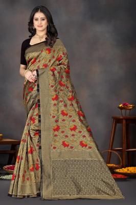 Triveni MN-04 banarasi silk Surat saree manufacturers