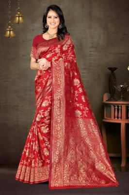 Triveni MN-07 banarasi silk  Designer saree manufacturers
