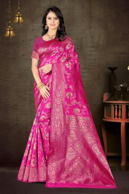 Triveni MN-07 banarasi silk  Designer saree manufacturers