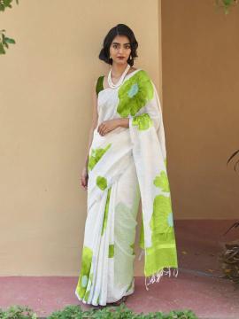Triveni W-345 cotton Saree manufacturers in India