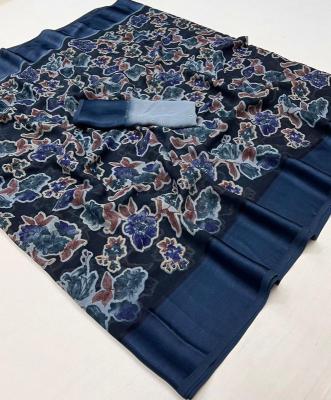 Tulsi beautiful flowers Saree suppliers in India