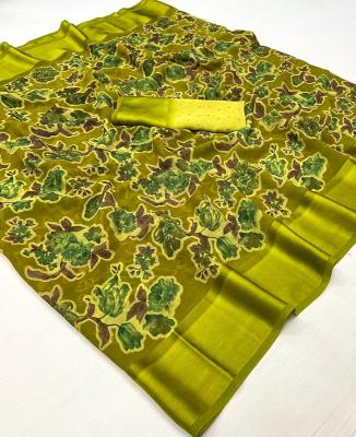 Tulsi beautiful flowers Saree suppliers in India
