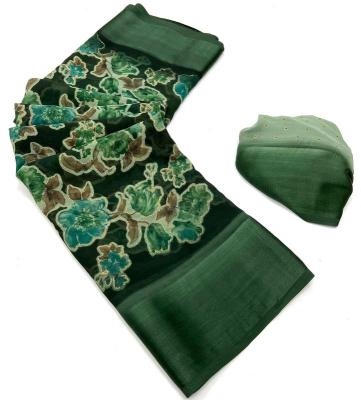 Tulsi beautiful flowers Saree suppliers in India