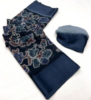 Tulsi beautiful flowers Saree suppliers in India