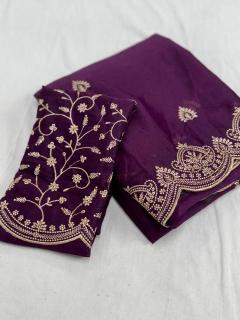 Tulsi embroidery Wholesale sarees