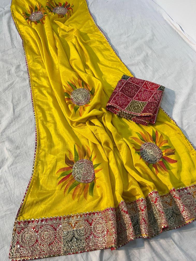 Vinayak beautiful Wholesale Saree market in Delhi