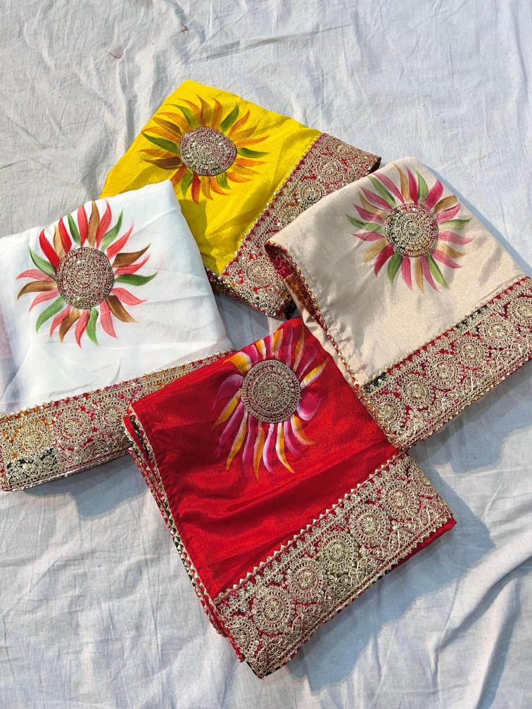 Vinayak beautiful Wholesale Saree market in Delhi