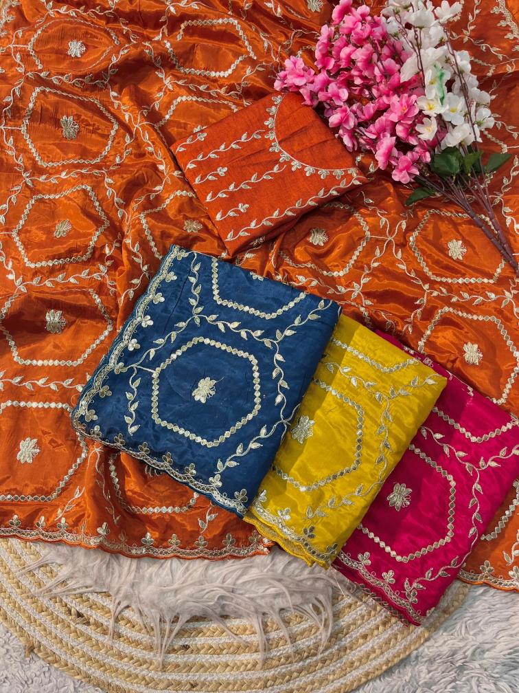 Vinayak gotapatti foil work Bulk Sarees in Delhi