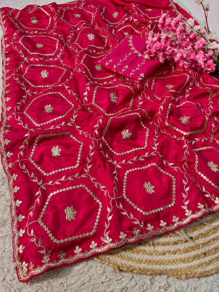 Vinayak gotapatti foil work Bulk Sarees in Delhi