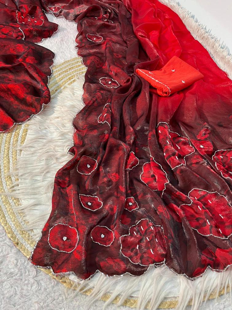 Vinayak prism print Saree wholesale distributors