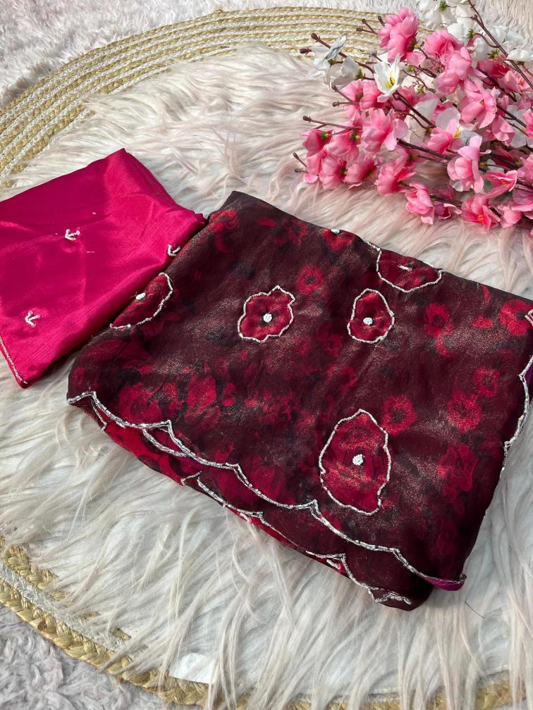 Vinayak prism print Saree wholesale distributors