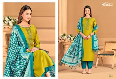 Vishnu evanka vol 14 Dress materials manufacturers in hydrabad