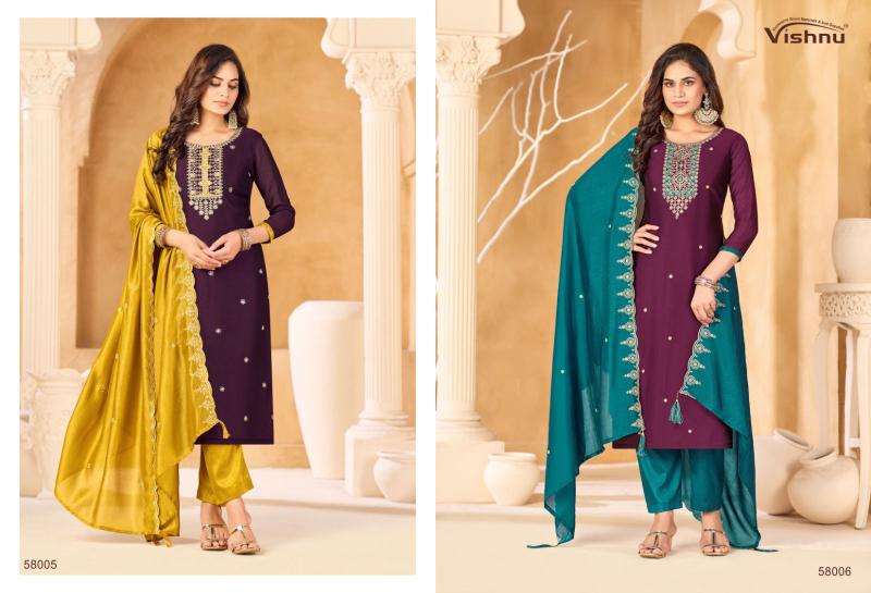 Vishnu Sukanya Designer dress materials wholesale