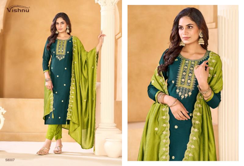 Vishnu Sukanya Designer dress materials wholesale