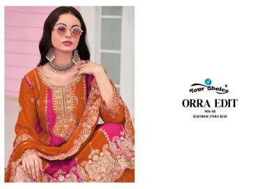 Your choice orra edit-3 pakistani Suits manufacturers in West Bengal