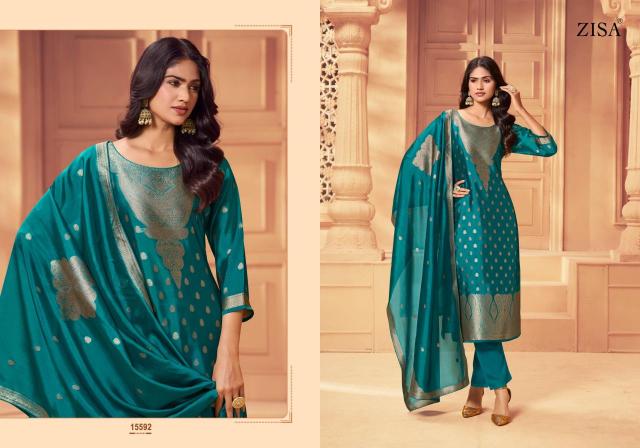 Zisa silky 6 Mumbai wholesale dress materials