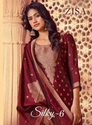 Zisa silky 6 Mumbai wholesale dress materials