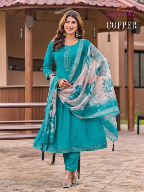 Aanchi copper Kurti manufacturers in Mumbai