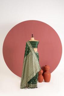 Akshara jamdani raw silk Wholesale sarees online