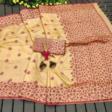 Akshara khadi raw silk Saree market in Mumbai