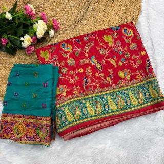 Akshara pashmina Saree wholesale supplier