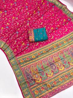 Akshara pashmina Saree wholesale supplier