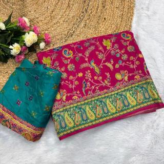 Akshara pashmina Saree wholesale supplier