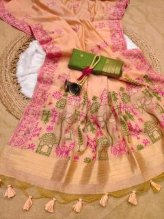 Akshara soft chanderi cotton Wholesale sarees in Mumbai