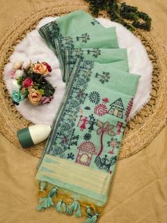 Akshara soft chanderi cotton Wholesale sarees in Mumbai