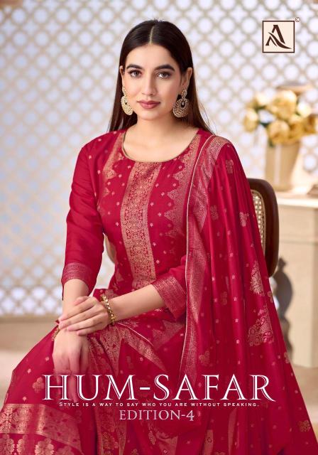 Alok suit hum-safar 4 Indian dress material wholesale market