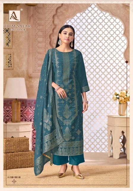 Alok suit hum-safar 4 Indian dress material wholesale market