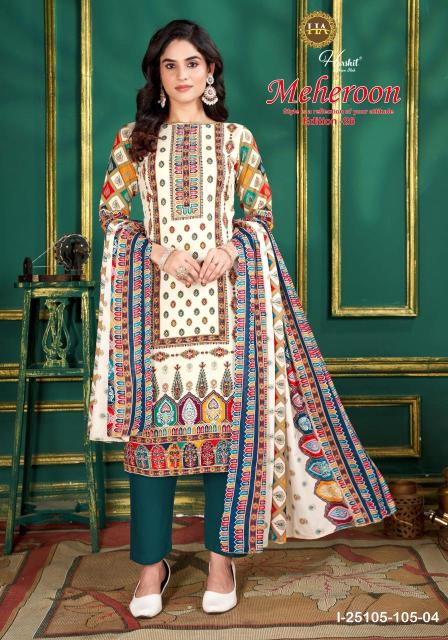 Alok suit meheroon-26 Dress material suppliers in Delhi