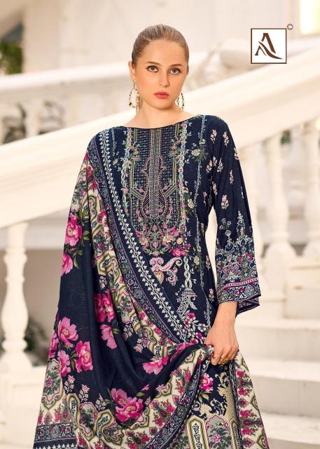 Alok suit mehwish 3  Surat dress materials wholesale market