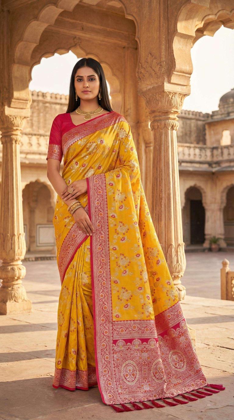 Anupama radhika banarasi Wholesale sarees in Hyderabad