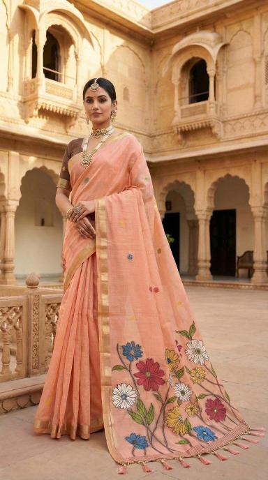 Anupama temple paithani  Wholesale saree suppliers in Mumbai