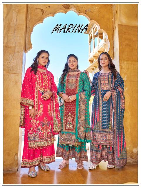 Banwery marina Designer Salwar Kameez manufacturers in India