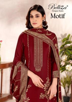 Belliza designer studio motif Dress material market in Delhi