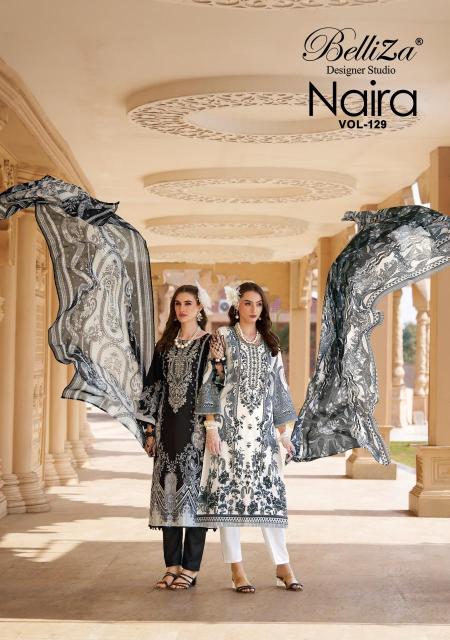 Belliza naira vol-129 Dress materials wholesale suppliers