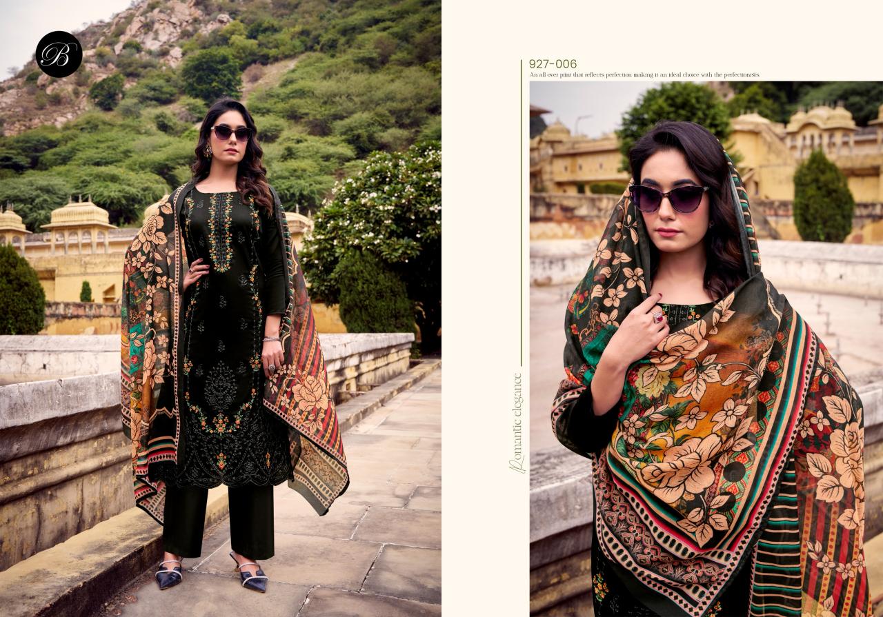 Belliza Zarqash Vol 14 Ladies dress material suppliers