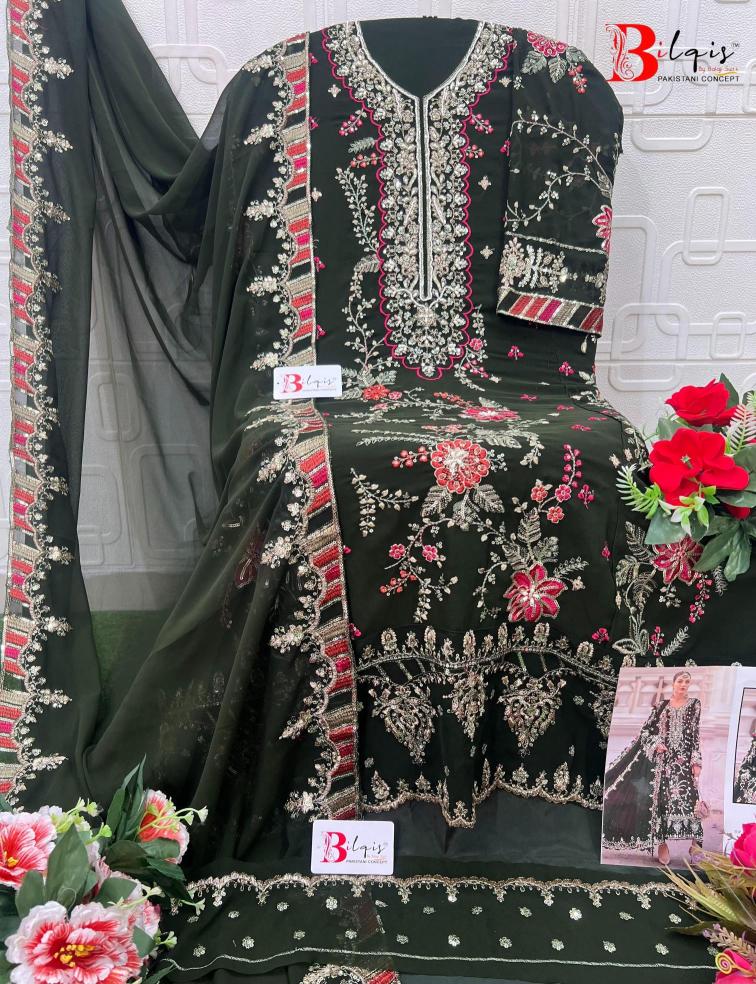 BilqisTM B-243 A TO E Wholesale Patiala suit market in Kolkata