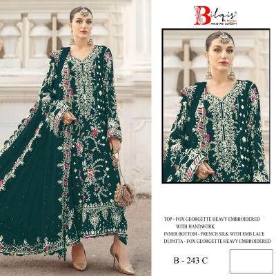 BilqisTM B-243 A TO E Wholesale Patiala suit market in Kolkata