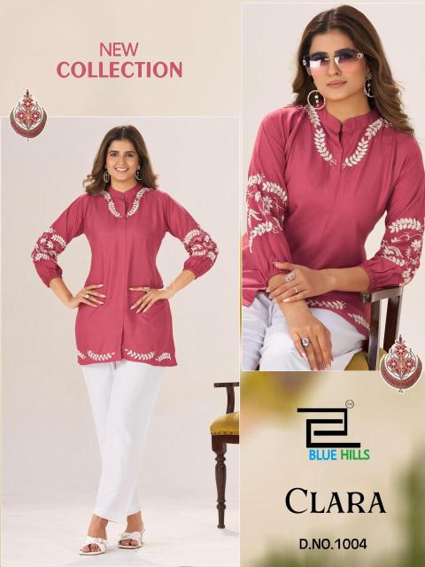 Blue hills clara Kurti manufacturer in Ahmedabad