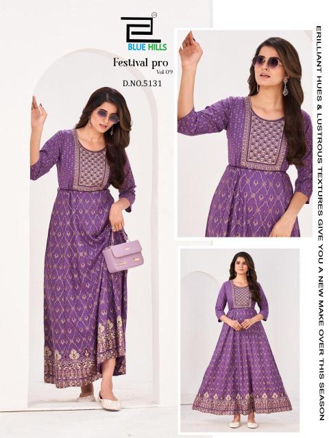 Blue hills festival pro vol.9 Bulk kurti manufacturers