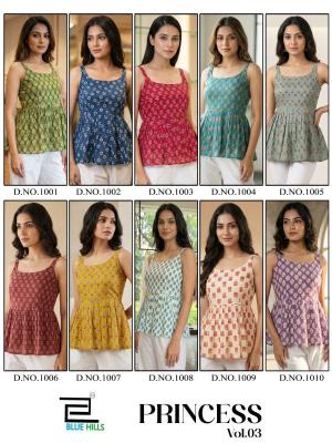 Blue hills princess vol 3 Kurti wholesalers in Kolkata